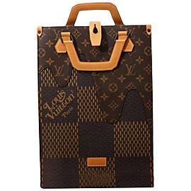 Louis Vuitton Nigo Giant Damier Mino Tote with Strap Nano Sac Bag 861880