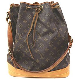 Louis Vuitton Large Monogram Noe GM Drawstring Bucket Hobo Bag 863111