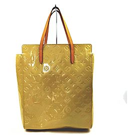 Louis Vuitton Beige Monogram Vernis Catalina North South Tote Bag 862295