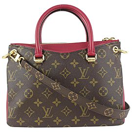 Louis Vuitton Fuchsia Rezan Monogram Pallas BB Crossbody 99lv73