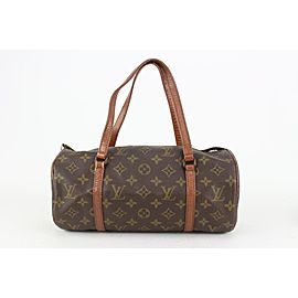 Louis Vuitton Monogram Papillon Barrel Bag Cylinder