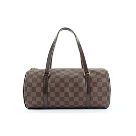 Louis Vuitton Damier Ebene Papillon 30 Boston Satchel 862947