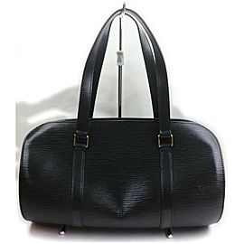 Louis Vuitton Black Epi Leather Noir Soufflot Papillon Bag 861957