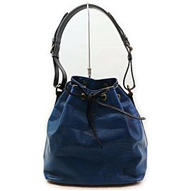 Louis Vuitton Louis Vuitton Shoulder Bag Petit Noe Blue Epi 862495