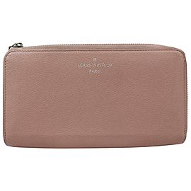 Louis Vuitton Pink Zippy Around Leather Comete V 870982 Wallet