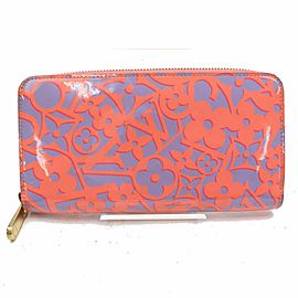 Louis Vuitton Sweet Monogram Long Zippy Wallet Indian Rose Valentines Ed. 872814