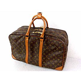 Louis Vuitton Poche Sac Trois 223277 Brown Coated Canvas Weekend/Travel Bag