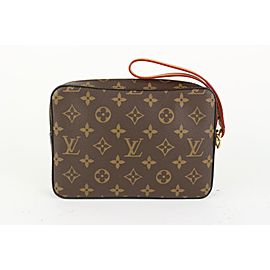 Louis Vuitton Limited Monogram Soft Trunk Pouch Wristlet 97lv31