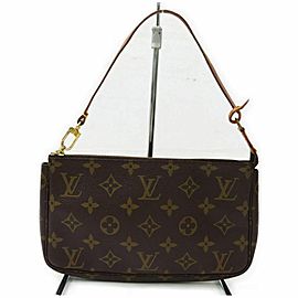 Louis Vuitton Monogram Pochette Accessoires Wristlet Pouch 860844