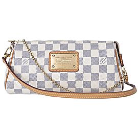 Louis Vuitton Damier Azur Pochette Eva Crossbody 860880