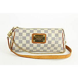 Louis Vuitton Damier Azur Pochette Eva 2way Bag 861366