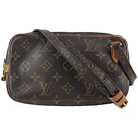 Louis Vuitton Monogram Pochette Marly Bandouliere Crossbody Bag 13LV929