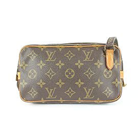 Louis Vuitton Monogram Pochette Marly Bandouliere Crossbody Bag 107lv31