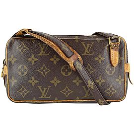 Louis Vuitton Monogram Pochette Marly Bandouliere Crossbody Bag 10LVS1210