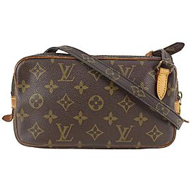 Louis Vuitton Monogram Pochette Marly Bandouliere Crossbody Bag 1115lv13