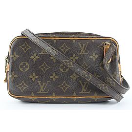 Louis Vuitton Monogram Pochette Marly Bandouliere Crossbody Bag 131lvs24