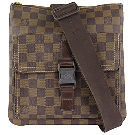 Louis Vuitton Damier Ebene Pochette Melville Crossbody Bag 1014lv9