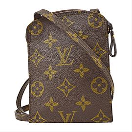 Louis Vuitton Mini Nano Monogram Pochette Secret Pouch Shoulder Bag 25lvs1230