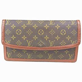 Louis Vuitton Monogram Pochette Dame GM Envelope Clutch 861262