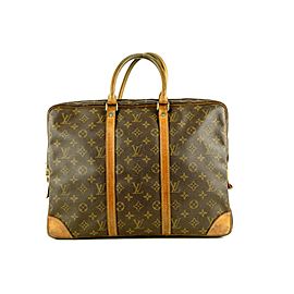 Louis Vuitton Monogram Porte Doucuments Voyage Attache Briefcase 783lvs41