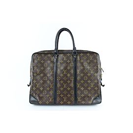 Louis Vuitton Macassar Monogram Porte-Documents Voyage 17RLZ1217