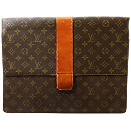 Louis Vuitton Monogram Lena Porte Documents Envelope Briefcase 861923