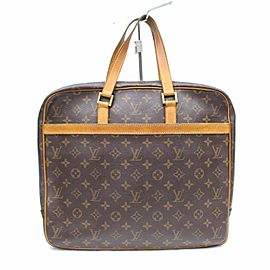 Louis Vuitton Porte Porte-documents Pegase Business Attachel Briefcase 850111 Brown Coated Canvas Tote