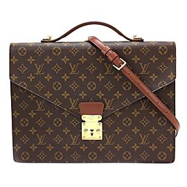 Louis Vuitton Serviette Conseiller Monogram Porte Documents Bandouliere 3lz0