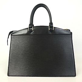 Louis Vuitton Black Epi Noir Riviera Vanity Tote 872780