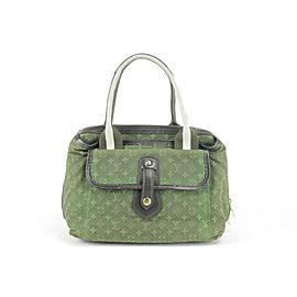 Louis Vuitton Sac Mary Kate Khaki 3lk1219 Green Monogram Mini Lin Canvas Satchel