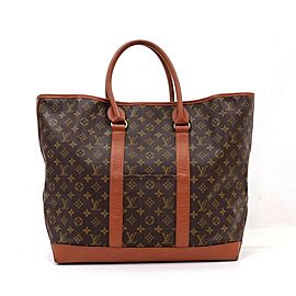 Louis Vuitton Monogram Sac Weekend GM Large Tote 860735