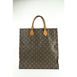 Louis Vuitton Monogram Sac Plat Shopper Tote 861422