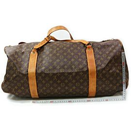 Louis Vuitton Monogram Sac Polochon 65 Bandouliere Keepall Duffle with Strap 862778