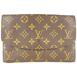 Louis Vuitton Monogram Sac Rabat Clutch Envelope 349lvs520