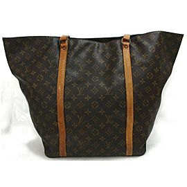 Louis Vuitton Monogram Sac Shopping GM Large Tote 860937