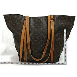 Louis Vuitton Monogram Sac Shopping GM Tote Bag