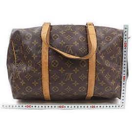 Louis Vuitton Monogram Sac Souple 35 Boston Bag 863054