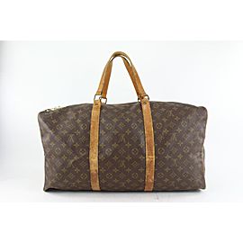 Louis Vuitton Monogram Sac Souple 50 Boston Duffle Bag 159lv730