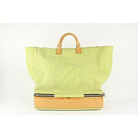 Louis Vuitton Lime Green Damier Geant Southern Cross Sac Sport 1018lv8