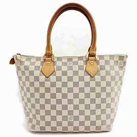 Louis Vuitton Damier Azur Saleya PM Zip Tote 860058