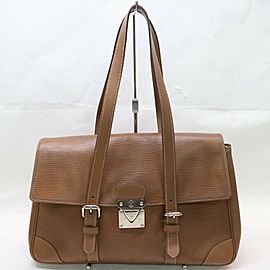 Louis Vuitton Brown Epi Leather Segur MM Bag 862602