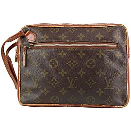 Louis Vuitton Monogram Pochette Marly Dragonne Wristlet Pouch 21lvs1231