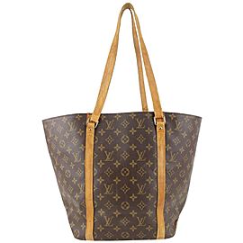 Louis Vuitton Monogram Sac Shopping Tote Bag 922lv95