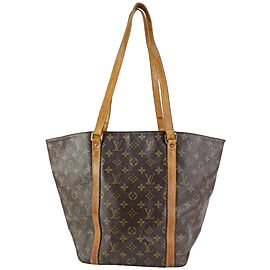 Louis Vuitton Monogram Sac Shopping Tote Bag 927lv52