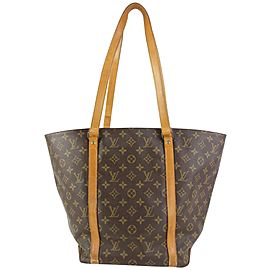 Louis Vuitton Monogram Sac Shopping Tote bag 99lv71