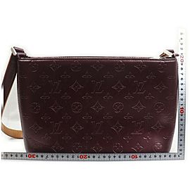 Louis Vuitton Bordeaux Monogram Vernis Allston Shoulder bag 862590