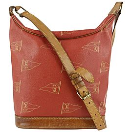 Louis Vuitton Red LV Cup Le Touquet Hobo Shoulder bag 3LV106