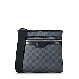 Louis Vuitton Shoulder Thomas Grays Damier Graphite 872903 Black Coated Canvas Cross Body Bag