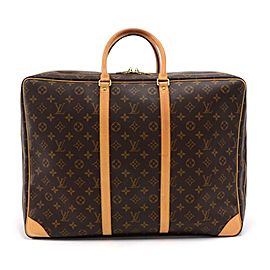 Louis Vuitton Monogram Sirius 50 Soft Sided Suitcase Trunk 860752