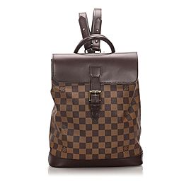 Louis Vuitton Damier Ebene Soho Backpack 863170